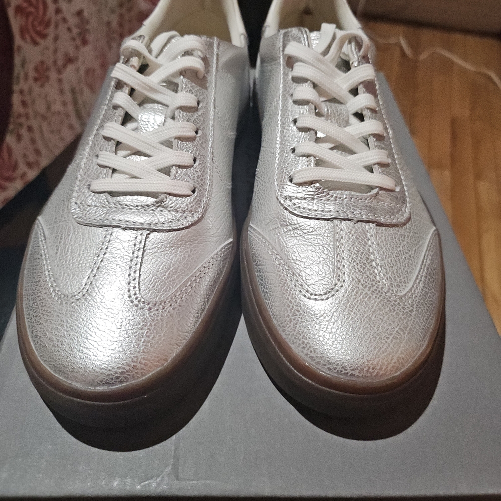 Vagabond Silver Women Sneakers